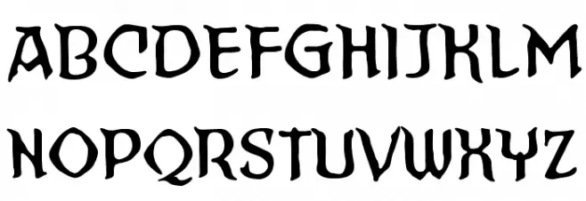 StraightToHellBB Schriftart Groß