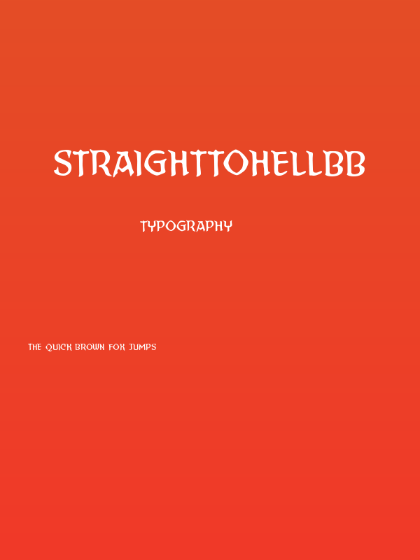 StraightToHellBB Poster