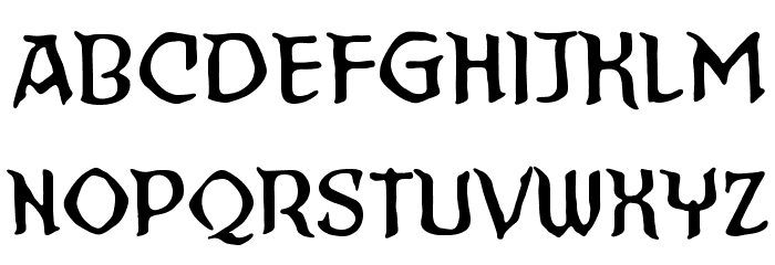 StraightToHellBB Шрифта строчной