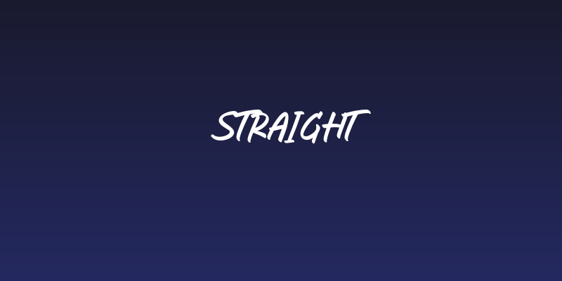 Straight Social Header