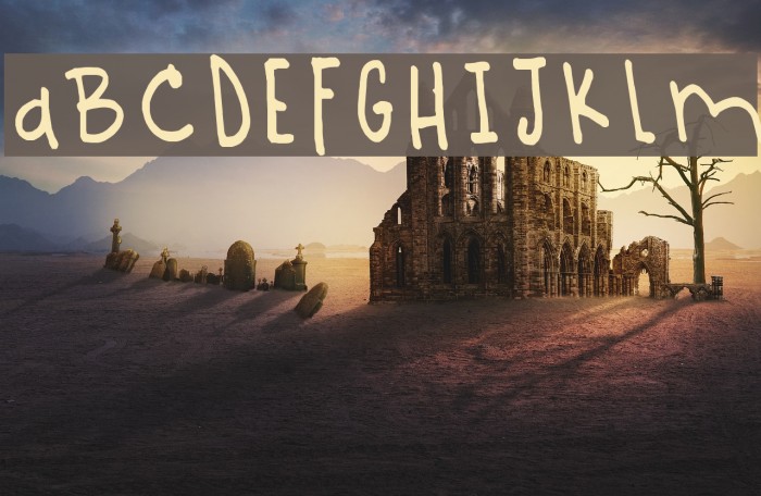 Straight_up_wide Font examples
