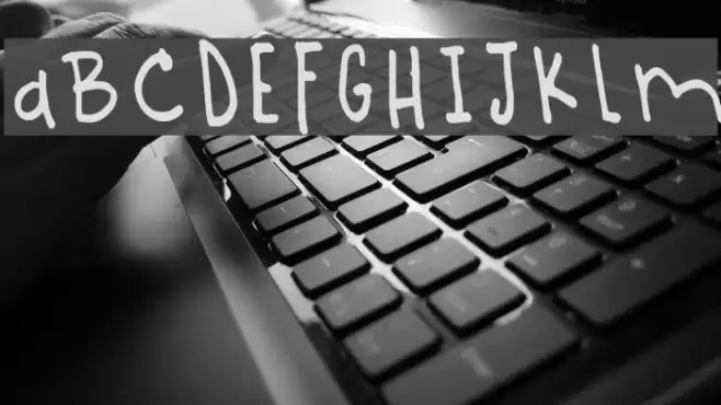 Straight_up_wide Font examples