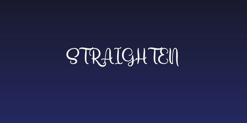 Straighten Social Header