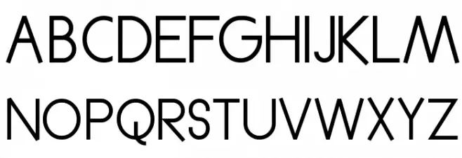 Straightforward Regular Polices MAJUSCULES