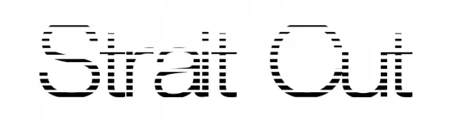 Strait Cut  免费字体下载