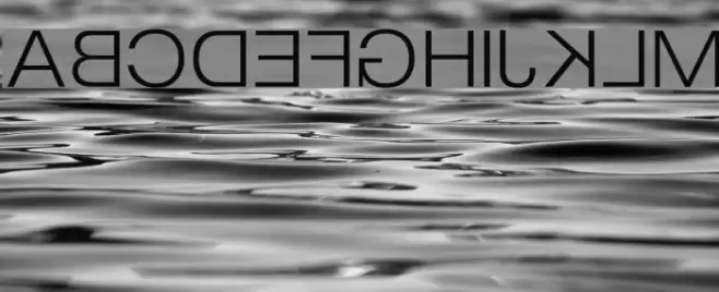 Strait Kcab Font examples