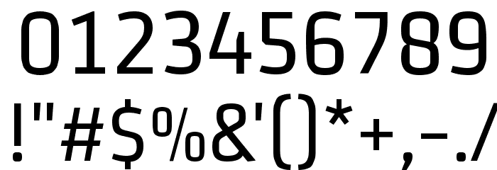 Strait Font OTHER CHARS