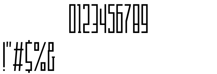 Strak Demo Font OTHER CHARS