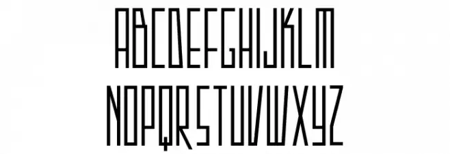 Strak Demo 字体 大写