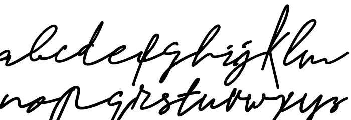 Strakle Font LOWERCASE