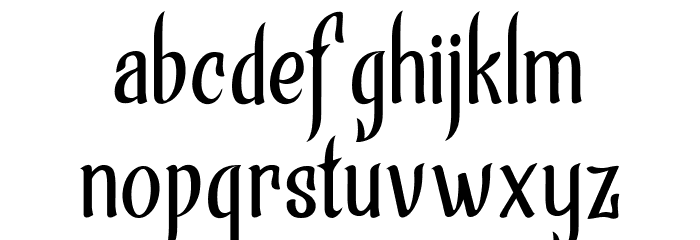 Strandall Demo Font LOWERCASE