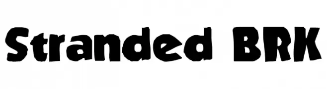 Stranded BRK  Frei Schriftart Herunterladen