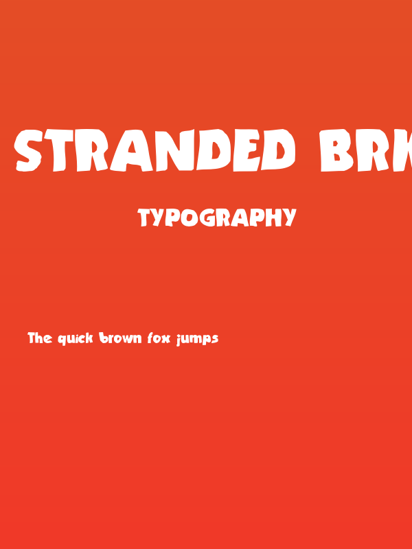 Stranded BRK Poster