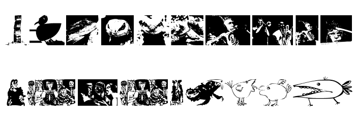 StrandgutC Font OTHER CHARS