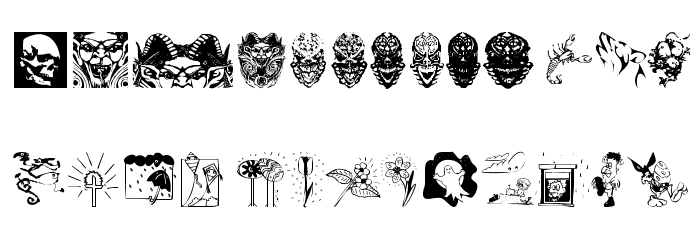 StrandgutC Font LOWERCASE