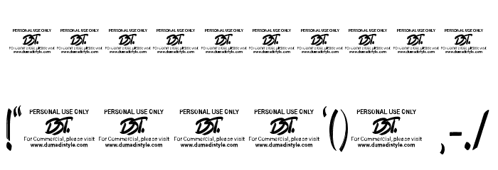Strange Agent Font OTHER CHARS