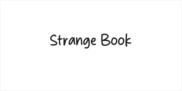 Strange Book Logo
