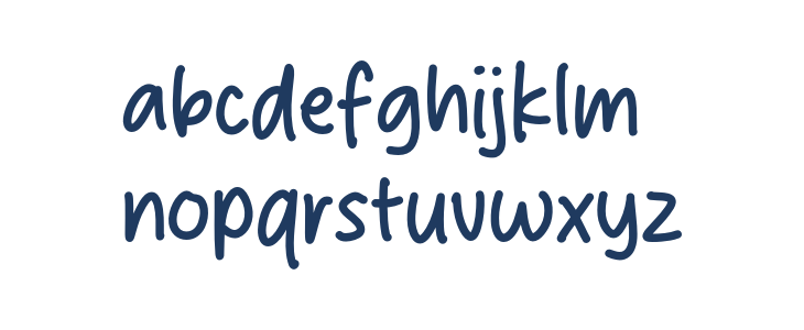 Strange Book Lowercase