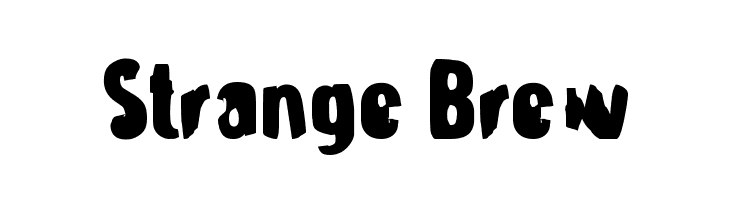 Strange Brew  नि: शुल्क फ़ॉन्ट्स डाउनलोड