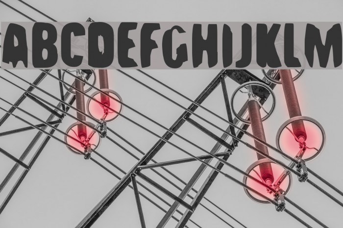 Strange Brew Font examples