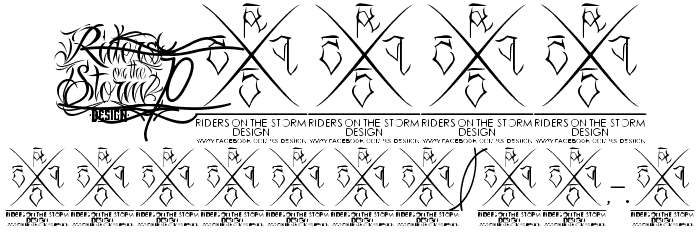 Strange Days Font OTHER CHARS