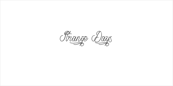 Strange Days Logo