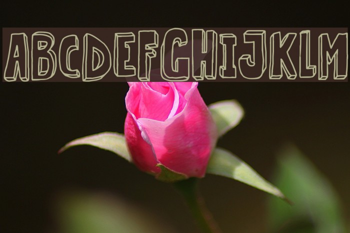 Strange Magic Blank Font examples