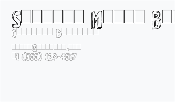 Strange Magic Blank Business Card