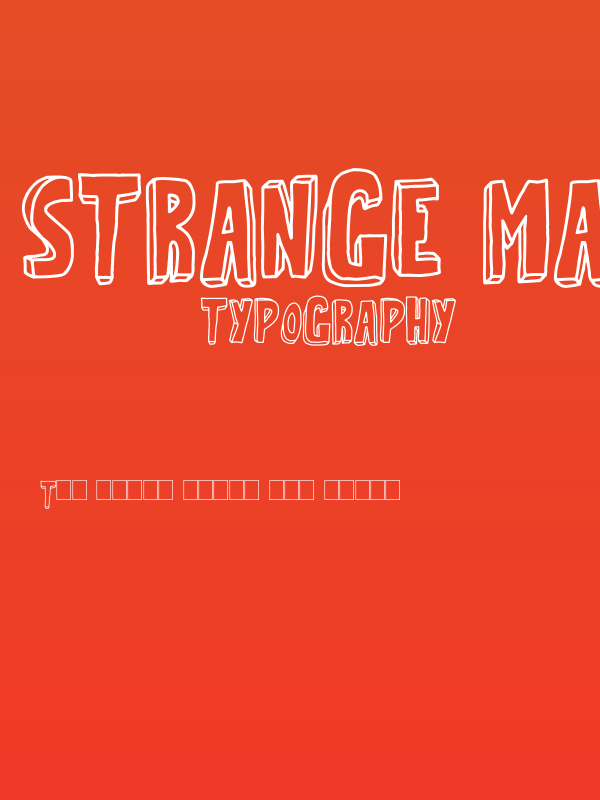 Strange Magic Blank Poster