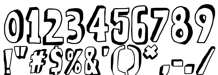 Strange Magic Shad Font OTHER CHARS