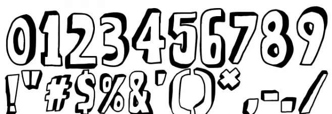 Strange Magic Shad Font OTHER CHARS