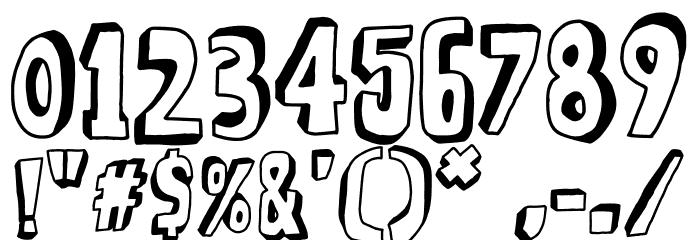 Strange Magic Shad Font OTHER CHARS