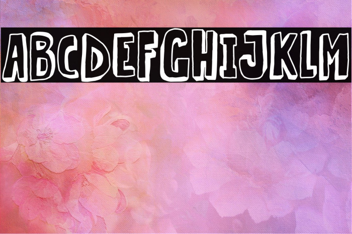 Strange Magic Shad Font examples