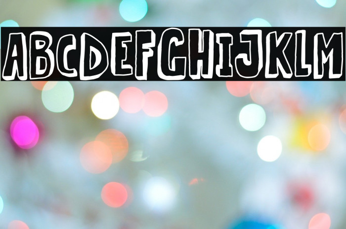 Strange Magic Shad Font examples