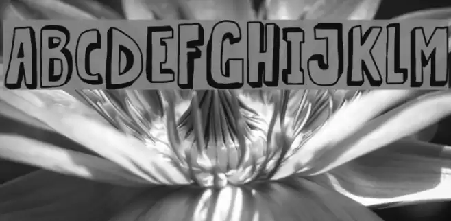 Strange Magic Shad Font examples