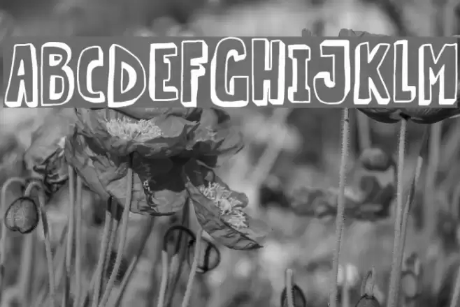 Strange Magic Shad Font examples