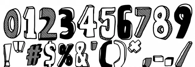 Strange Magic Font OTHER CHARS