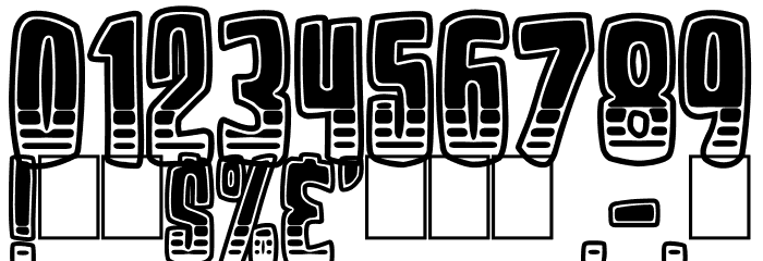 Strange Marvel Font OTHER CHARS