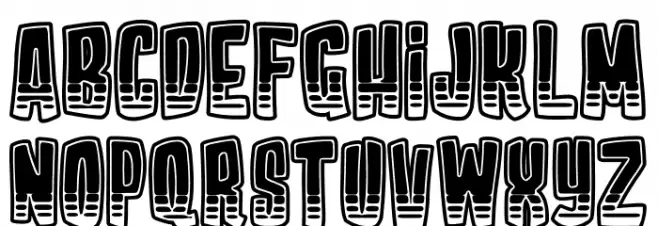 Strange Marvel Schriftart Groß