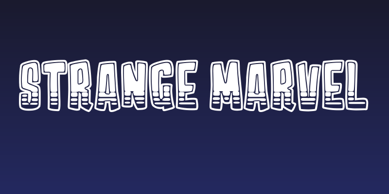 Strange Marvel Social Header