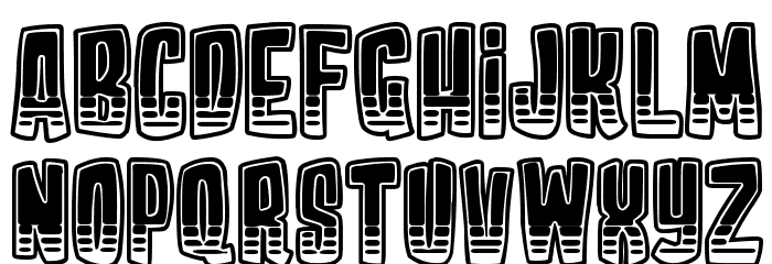 Strange Marvel Font LOWERCASE