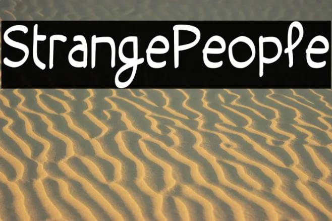 Strange People Example 3
