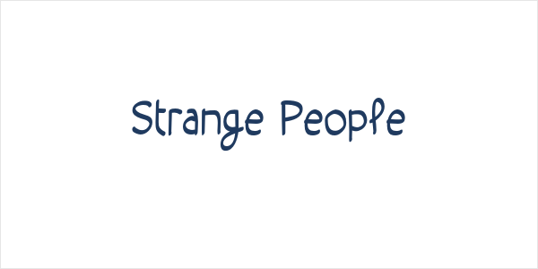 Strange People Logo