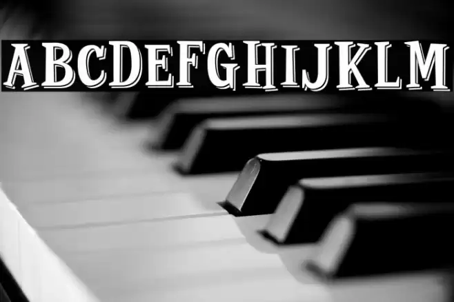 Strange Shadow Font examples