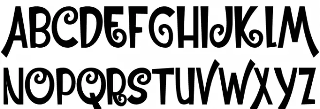 Strange of story Regular Fuentes MAYÚSCULAS