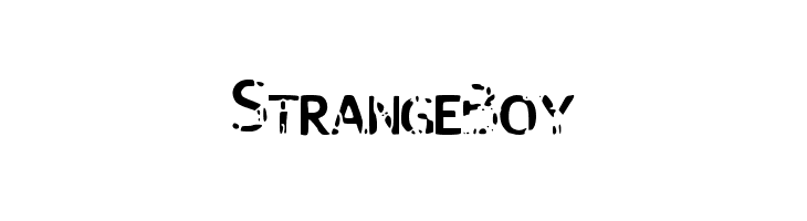 StrangeBoy  Fuentes Gratis Descargar