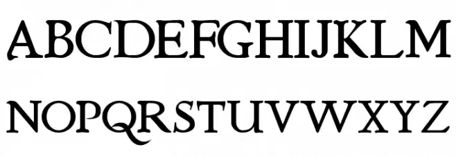 StrangeNewes Medium 字体 大写