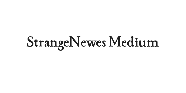 StrangeNewes Medium Logo