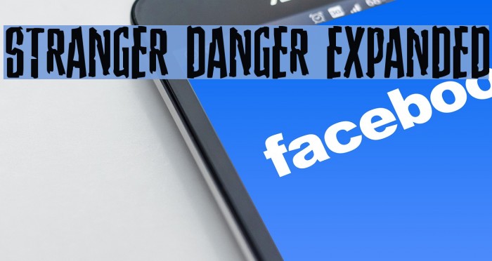 Stranger Danger Expanded Font examples