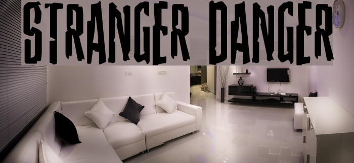 Stranger Danger Font examples